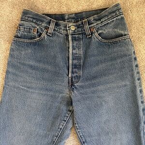 Levi's Blue Straight Leg Women's Jeans